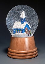 Blue Chapel<br>Vienna Snow Globe